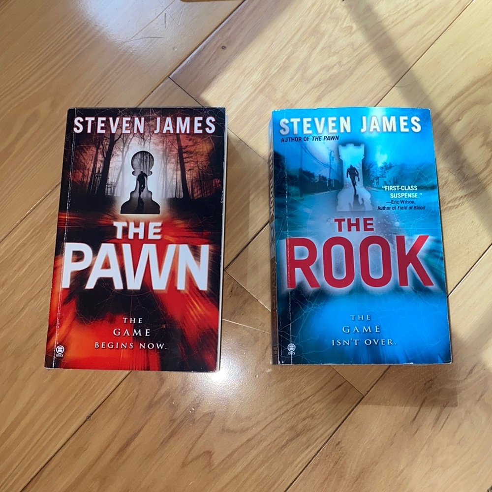 STEVEN JAMES, The Pawn & The Rook (The Patrick Bowers Files Series books 1&2)